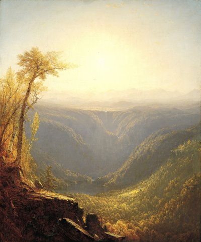 Une Gorge dans les Montagnes (Kauterskill Clove) - Sanford Robinson Gifford