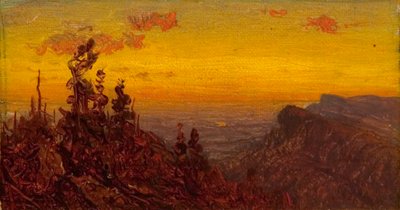 Depuis les montagnes Shawangunk, 1823-1880. - Sanford Robinson Gifford