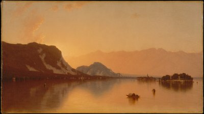 Isola Bella dans le lac Majeur - Sanford Robinson Gifford