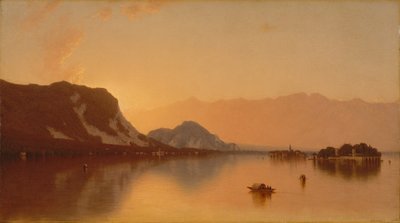 Isola Bella dans le lac Majeur, 1871 - Sanford Robinson Gifford