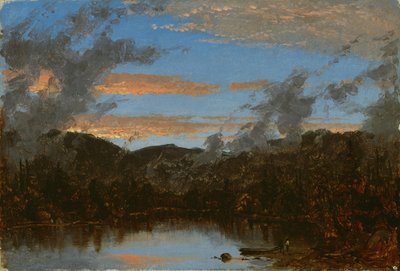 Brume au coucher du soleil dans les Catskills, vers 1861 - Sanford Robinson Gifford