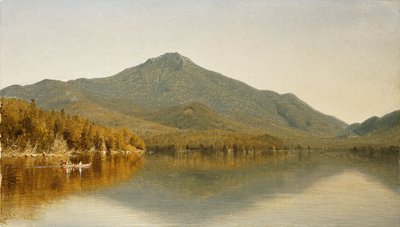 Mont Whiteface depuis le lac Placid, dans les Adirondacks, 1863 - Sanford Robinson Gifford
