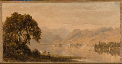 Rydalwater, une esquisse 1855 - Sanford Robinson Gifford