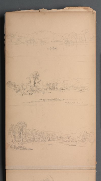 Carnet de croquis, page 05 : "Bethel ME 19 août" - Sanford Robinson Gifford