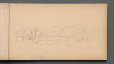 Carnet de croquis, page 06 : Gorham Maine - Sanford Robinson Gifford