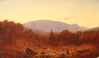 Crépuscule sur Hunter Mountain - Sanford Robinson Gifford