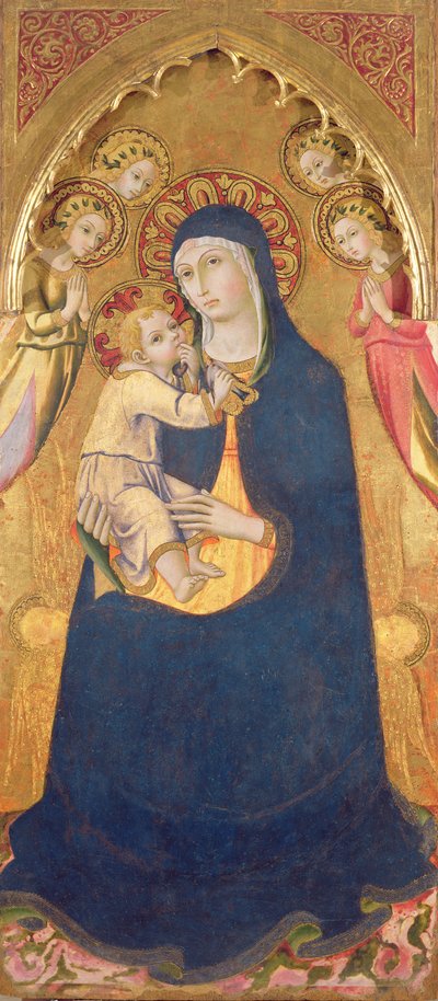 Madonna et enfant - Sano di Pietro