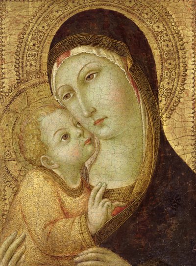 Madone et Enfant - Sano di Pietro