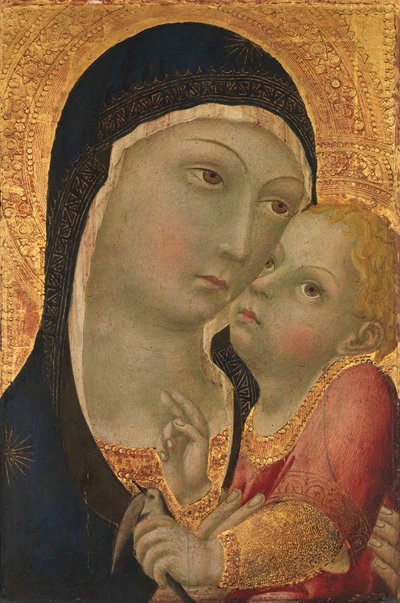 Madonna et enfant - Sano di Pietro
