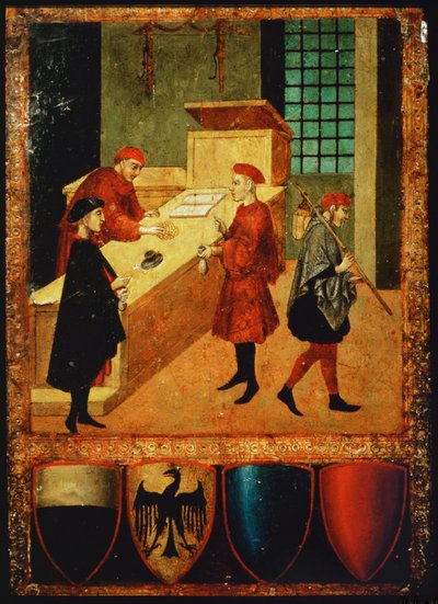 Employés et ouvriers rémunérés par la commune de Sienne - Sano di also Ansano di Pietro di Mencio Pietro