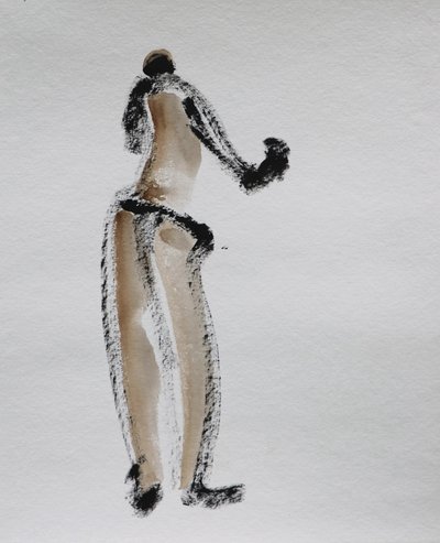 Figure nue abstraite - Santhosh ch