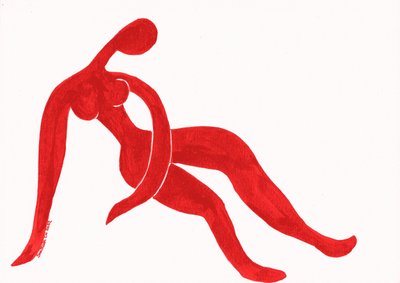 Gracieuse forme rouge - Santhosh ch