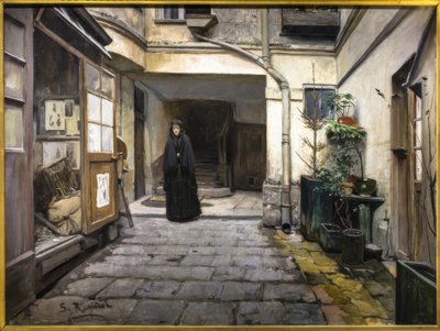 Le prêteur sur gages - Santiago Rusiñol