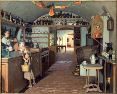 La petite taverne - Santiago Rusiñol