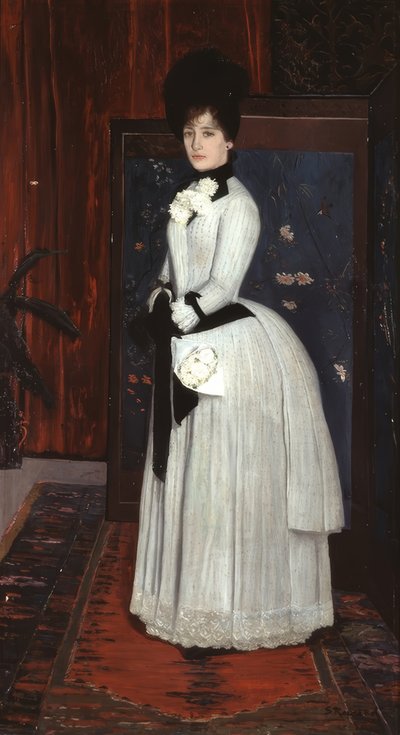 Mademoiselle Lluïsa Denís - Santiago Rusiñol