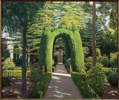 Glorieta. Jardí d’Alcoi - Santiago Rusiñol