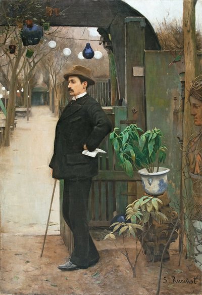 Portrait de Miquel Utrillo - Santiago Rusiñol
