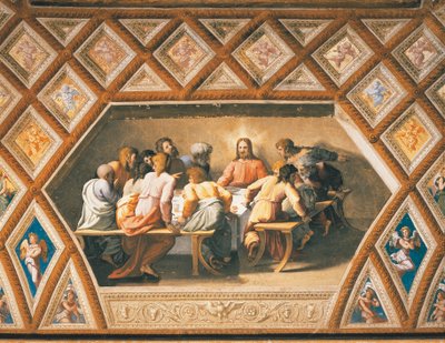 La Cène - Sanzio of Urbino (workshop) Raphael