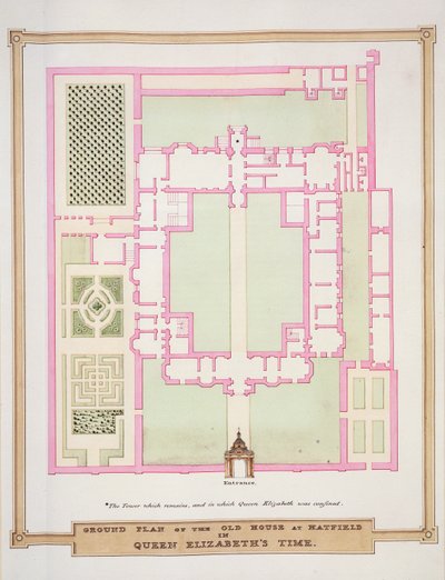 Plan du rez-de-chaussée de l