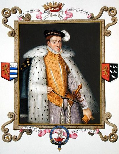 Portrait de Henry Fitzalan (c.1511-80) 12e comte d