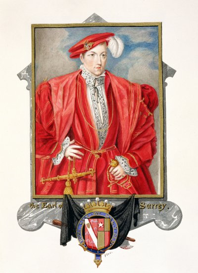 Portrait de Henry Howard (c.1517-47) Comte de Surrey de 