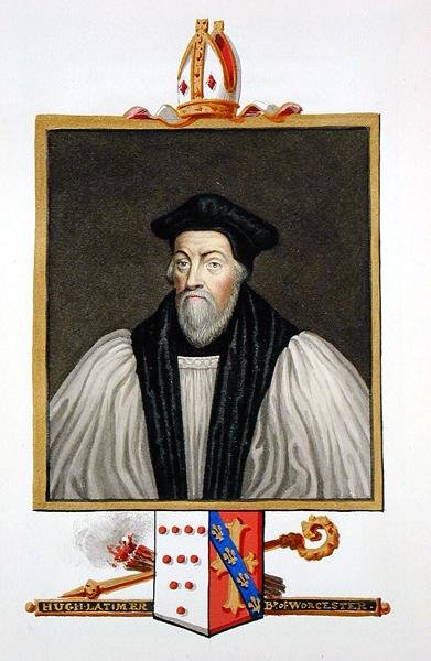 Portrait de Hugh Latimer (v.1486-1555) Évêque de Worcester de 