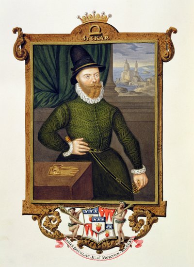 Portrait de James Douglas (c.1516-81) 4e comte de Morton - Sarah Countess of Essex