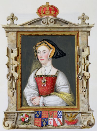 Portrait de Jane Seymour (c.1509-37) 3ème Reine de Henry VIII d