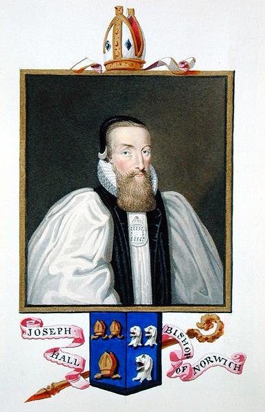 Portrait de Joseph Hall (1574-1656) Évêque de Norwich de 