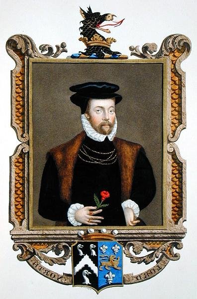 Portrait de Lord Roger North (1530-1600) 2e baron North - Sarah Countess of Essex