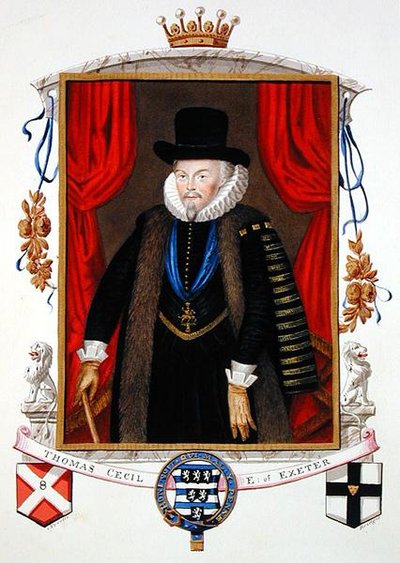 Portrait de Sir Thomas Cecil (1542-1623) 1er Comte d