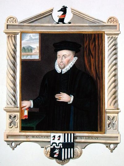 Portrait de Sir Walter Mildmay (c.1520-89) de 