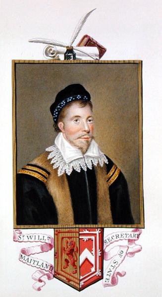 Portrait de Sir William Maitland de Lethington (v.1528-73) Secrétaire d