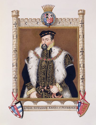 Portrait de William Herbert (c.1506-70) 1er comte de Pembroke de 