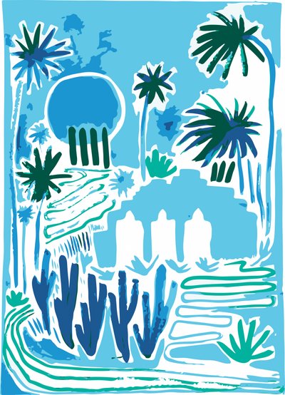 Une oasis de jardin tropical - Sarah Fitzgerald