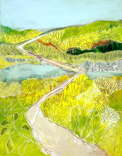 Un sentier sinueux et animé - Sarah Fitzgerald