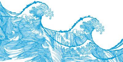 La Vague de Kanagawa, 2009 - Sarah Hough