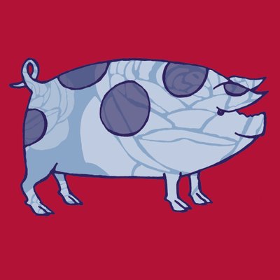 Cochon de la vallée de Piddle, 2005 - Sarah Hough
