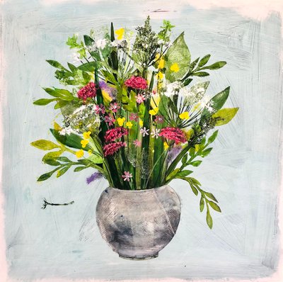 Vase rond 2 - Sarah Thompson Engels