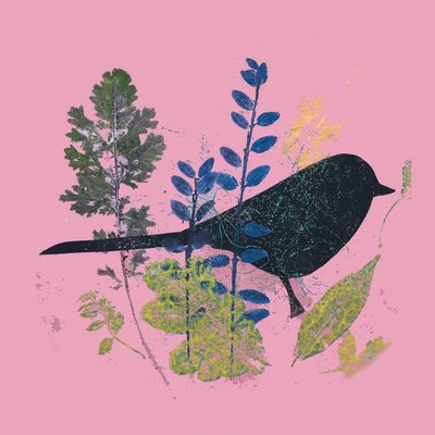 Oiseau et feuilles - Sarah Thompson Engels