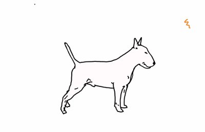 Bull terrier, 2018 - Sarah Thompson Engels