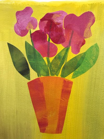 Pot de fleurs, 2019 - Sarah Thompson Engels