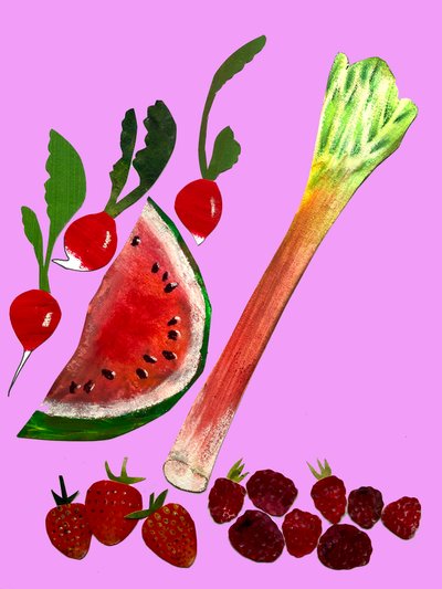 Fruits et légumes - Sarah Thompson Engels