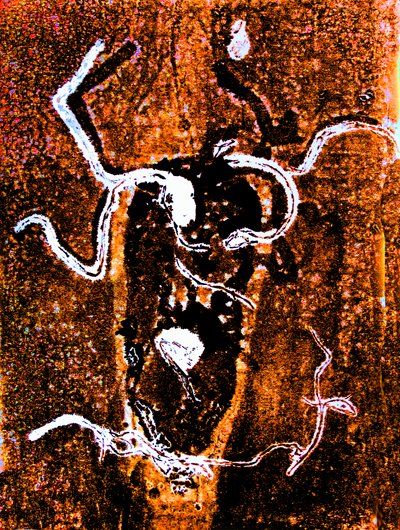 Abstrait orange 2020 - Sarah Thompson Engels