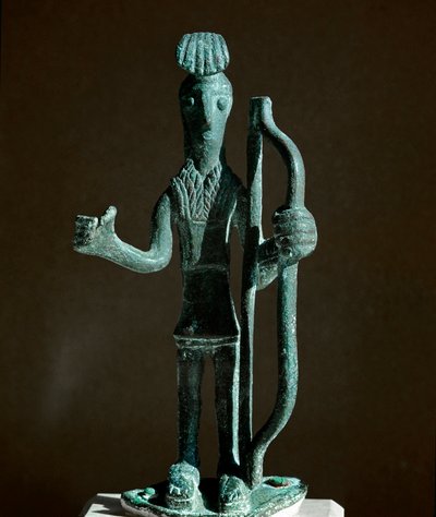 Culture nuragique (nuraghi) sarde : statuette d