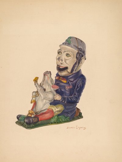Tirelire : Paddy et le cochon - Sarkis Erganian