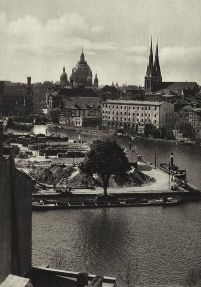 Berlin : Blick über die Spree zum Mühlendamm - Sasha Stone