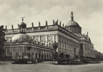 Potsdam, Nouveau Palais (photo n/b) - Sasha Stone