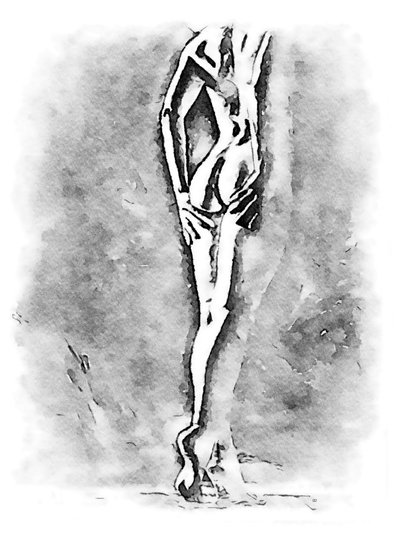 Femme de dos - SaskiaBJ