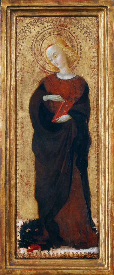 Sainte Marguerite, vers 1435 - Sassetta